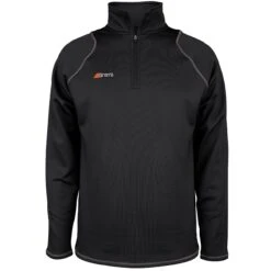 GlideStick Store -GlideStick Store 2600HCAL206115705TopQuestaQuarterZipFleeceBlackFront