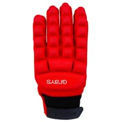 International Pro Gloves -GlideStick Store 2600HGEA196208505GloveInternationalProFluoRedLeftHandBack