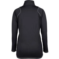 Questa1/4 Zip Fleece - Womens -GlideStick Store 2600 20HCAM20 206115904 20Top 20Questa 20Quarter 20Zip 20Fleece 20Ladies 20Black 20Back