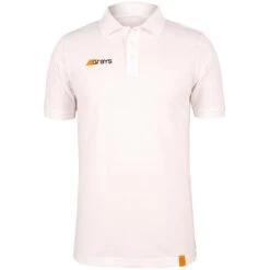 Tangent Polo Shirt - Mens -GlideStick Store 6113205 Polo Tangent White Front 9c5cc915 bea5 45ec be37 c67cd806efc3