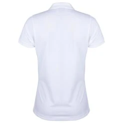 Tangent Polo Shirt - Womens -GlideStick Store 6113504 Polo Tangent Ladies White Back2
