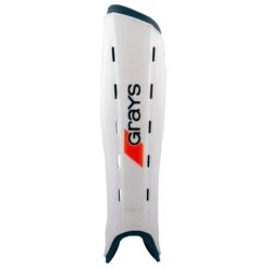 G600 Shinguards -GlideStick Store 6206605 S GUARD G600 WHT NAVY FRONT
