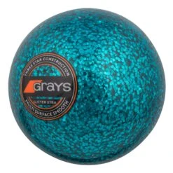 Glitter Xtra Ball -GlideStick Store 646003 BALL GLITTER EXTRA TEAL BLUE