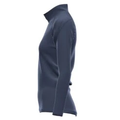 Performance 1/4 Zip Fleece - Womens -GlideStick Store HCBE24ClothingGraysPerformanceCollectionQuarterZipFleeceWomen sDarkNavy Left